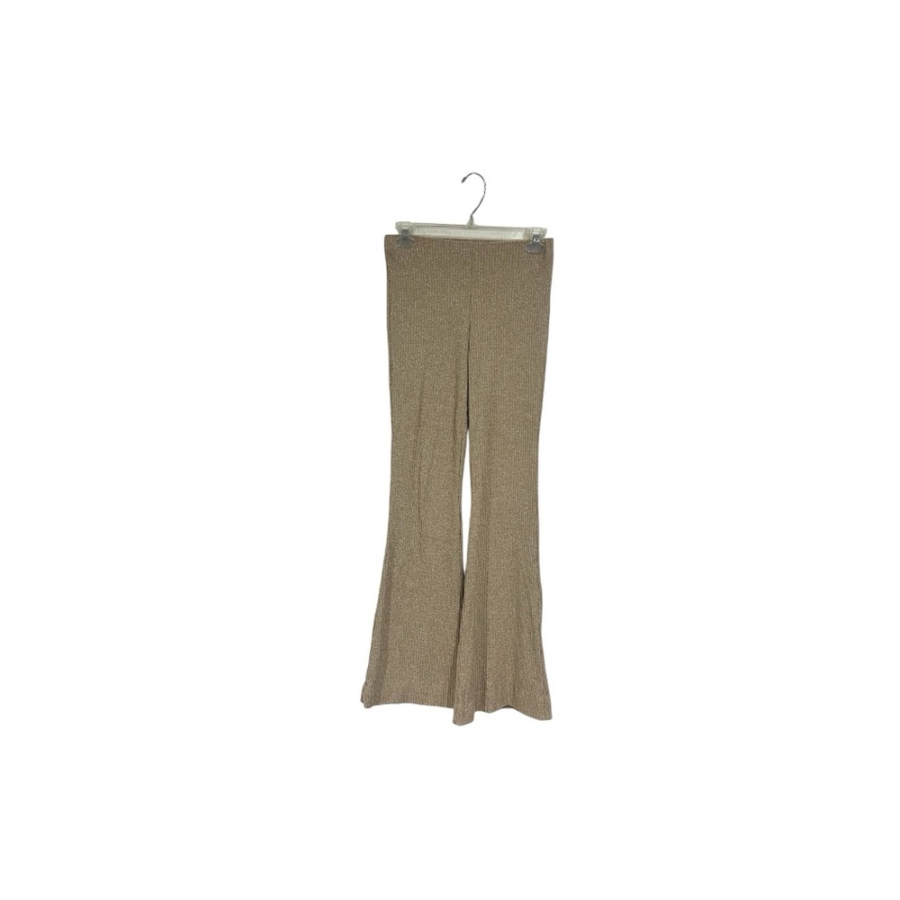 Tan Flared Pants